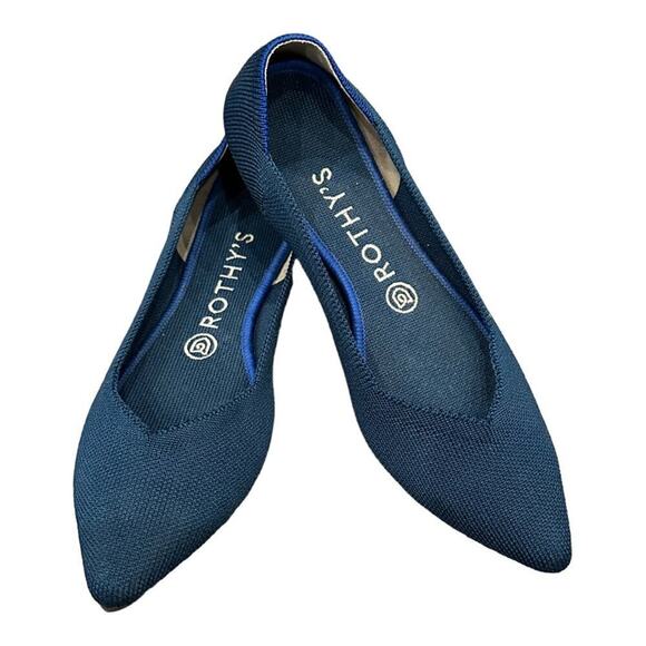 Rothy's Shoes - Rothy's Pointed Flat in Royal Blue Size 8